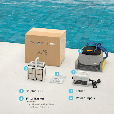 Dolphin X25 Robotic Pool Cleaner